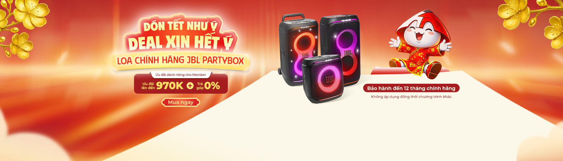 Chương trình ưu đãi loa JBL chính hãng đến 970K