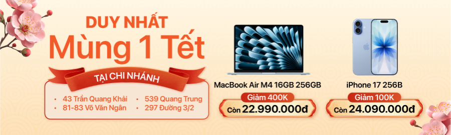 Đón tết như ý, săn deal xịn hết ý các sản phẩm công nghệ