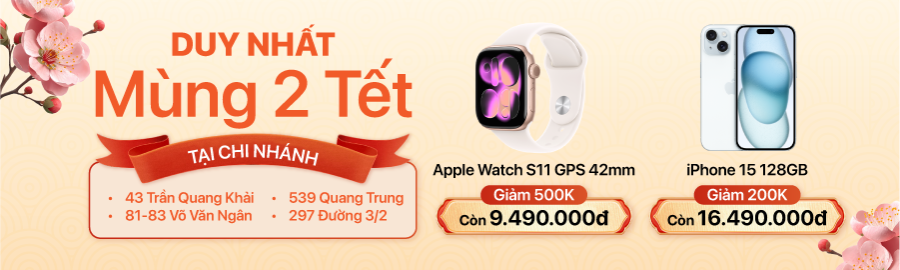 Đón tết như ý, săn deal xịn hết ý các sản phẩm công nghệ