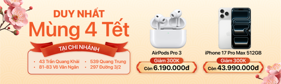 Đón tết như ý, săn deal xịn hết ý các sản phẩm công nghệ