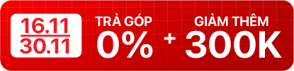 16 11 - 30 11: Ưu đãi trả góp - MacBook Air 4