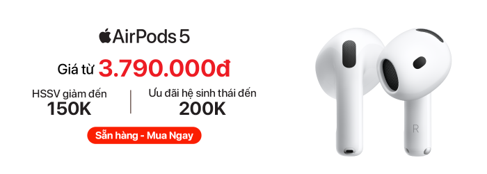 Tai Nghe AirPods chính hãng, trả góp 0%