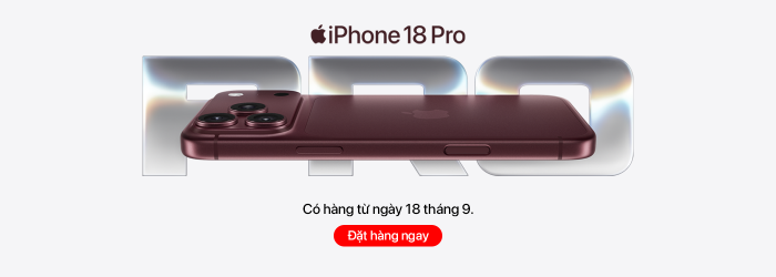 Điện thoại iPhone 18 Pro Chính Hãng, Đặt Hàng Ngay