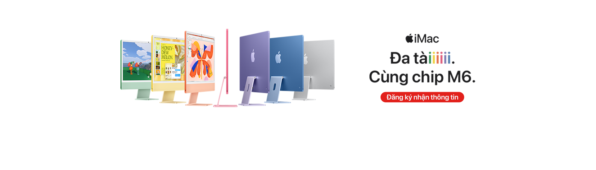 iMac M6 2026 đã mở đăng ký nhận thông tin tại Minh Tuấn Mobile