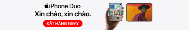 iPhone Duo giá từ 62.99 triệu, ưu đãi tới 3,8 triệu, đặt trước 16.10
