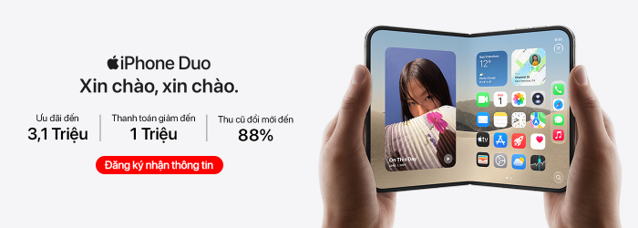iPhone Duo mở bán 23/10 tại Minh Tuấn Mobile, ưu đãi đến 3,1 triệu