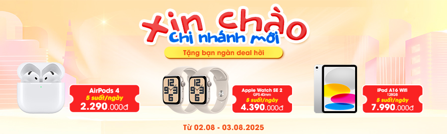 Khai trương 3/8