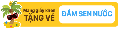 Samsung - Tặng vé đầm sen nước