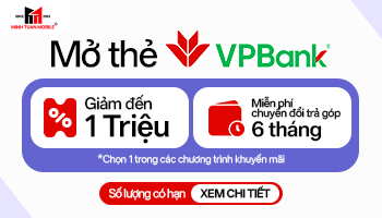 Mở thẻ VP Bank