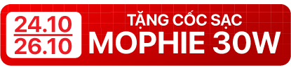 26.10 - Tặng cốc sạc 30W