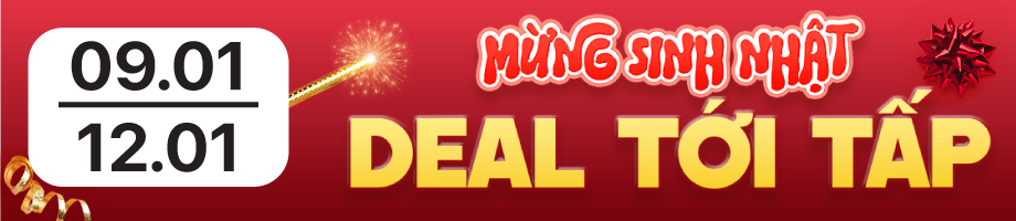 Mừng sinh nhật Deal tới tấp tại Minh Tuấn Mobile