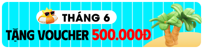Tháng 06: Voucher 500.000