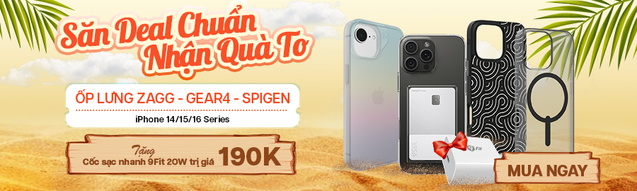 Ốp lưng tặng cốc sạc