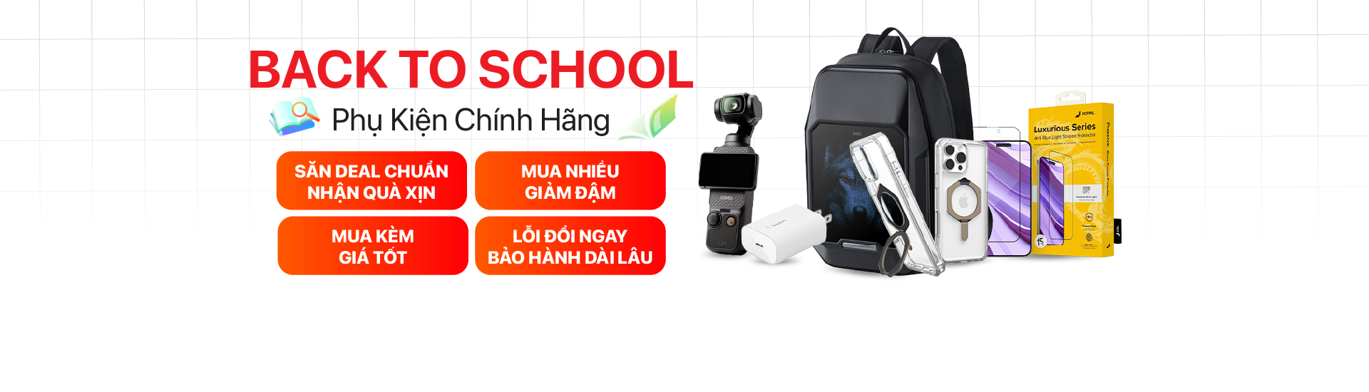 Phụ Kiện Chính Hãng Tháng 08