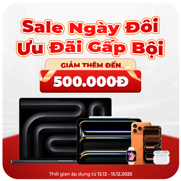 Sale ngày đôi - Ưu đãi gấp bội