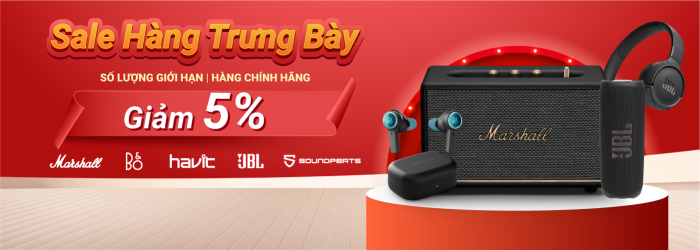 Sale hàng trưng bày