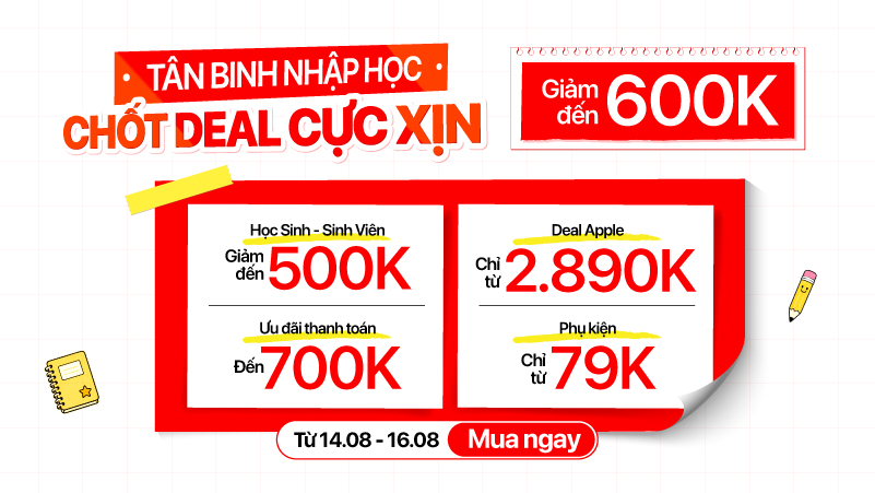 sale tuần 14-16/08/2026
