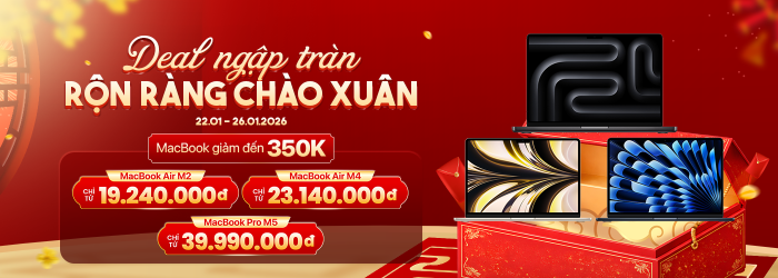 Săn deal MacBook giảm đến 350k tại Minh Tuấn Mobile