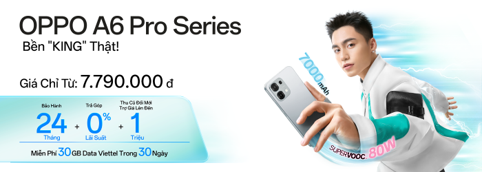 Săn deal OPPO A6 Pro tại Minh Tuấn Mobile