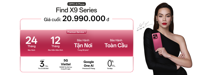 Săn điện thoại OPPO Find X9 giá tốt tại Minh Tuấn Mobile