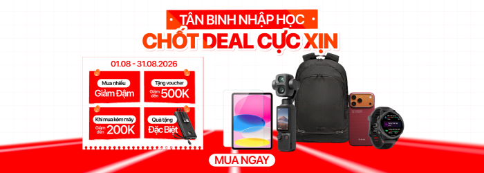 Tân binh nhập cuộc - Sale Phụ Kiện Tháng 8 Giảm Sốc Đến 500K