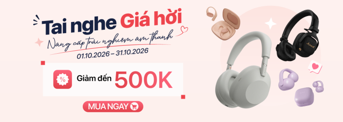 Tai nghe chính hãng giảm giá cực sốc tại Minh Tuấn Mobile