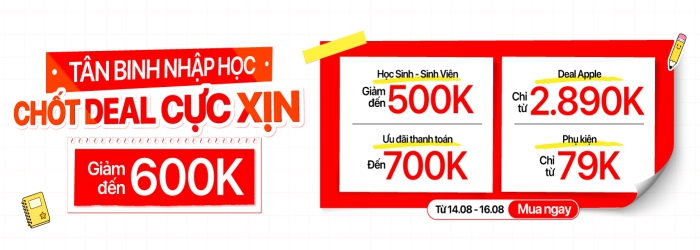 Tân binh nhập cuộc - Sắm iPhone 17, OPPO, Xiaomi giảm giá sốc