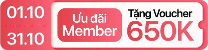 Tháng 10 - Âm thanh giảm 650K