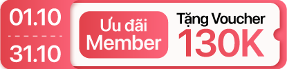 Tháng 10 - Âm thanh giảm đến 130K