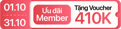 Tháng 10 - Âm thanh giảm đến 410K