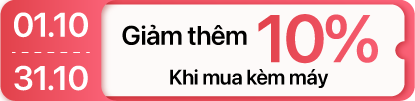 Tháng 10 - Hub chuyển mua kèm laptop macbook giảm 10%
