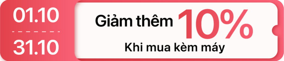 Tháng 10 - Hub chuyển mua kèm laptop macbook giảm 10%