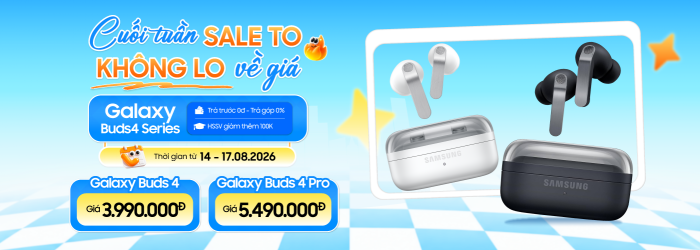 Tháng 8 Galaxy Buds giảm giá đến 700.000đ, ưu đãi chính hãng tại Minh Tuấn Mobile