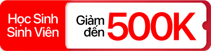 Tháng 8 - HSSV giảm 500K iPad MacBook
