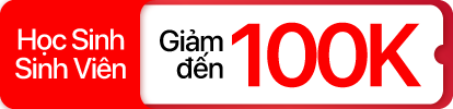 Tháng 8 - HSSV giảm giá 100K điện thọai, galaxy tab