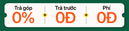 Tháng 11 - Trả góp 3 không