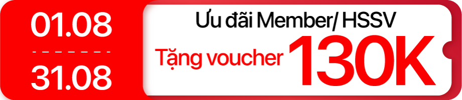 Tháng 8 - Âm Thanh giảm 130K