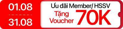 Tháng 8 - Âm thanh giảm 70K