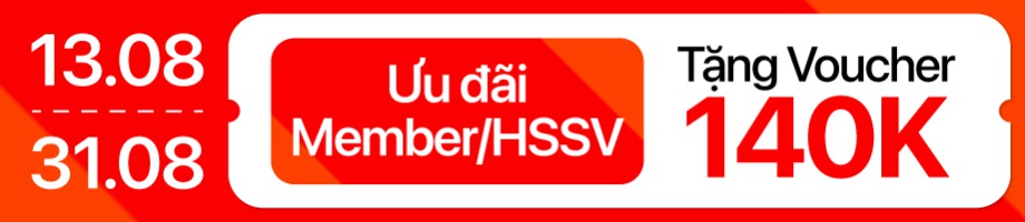 Tháng 8 - Âm thanh giảm đến 140K