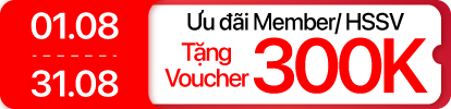 Tháng 8 - Âm thanh giảm đến 300K
