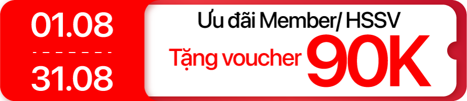 Tháng 8 - Âm thanh giảm đến 90K