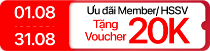 Tháng 8 - Âm thanh giảm giá đến 20K