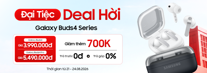Tháng 8 Galaxy Buds giảm giá đến 700.000đ, ưu đãi chính hãng tại Minh Tuấn Mobile