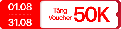 Tháng 8 - Gia dụng giảm đến 50K