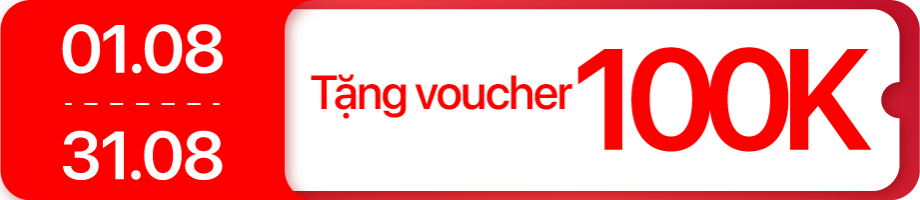 Tháng 8 - ICT tặng voucher 100K