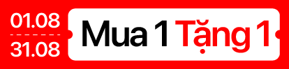 Tháng 8 - mua 1 tặng 1