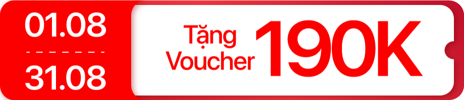 Tháng 8 - QSD giảm 190K