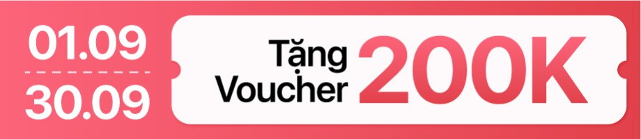 Tháng 9 - Gia dụng giảm đến 200K