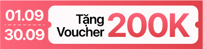 Tháng 9 - Gia dụng giảm đến 200K