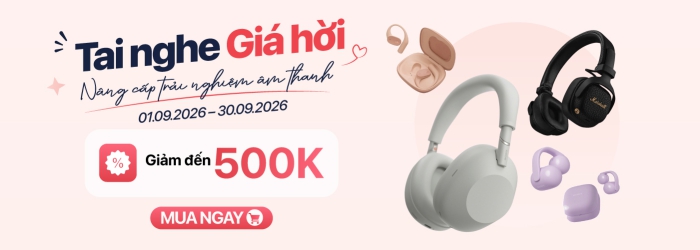 Tai nghe chính hãng giảm giá cực sốc tại Minh Tuấn Mobile